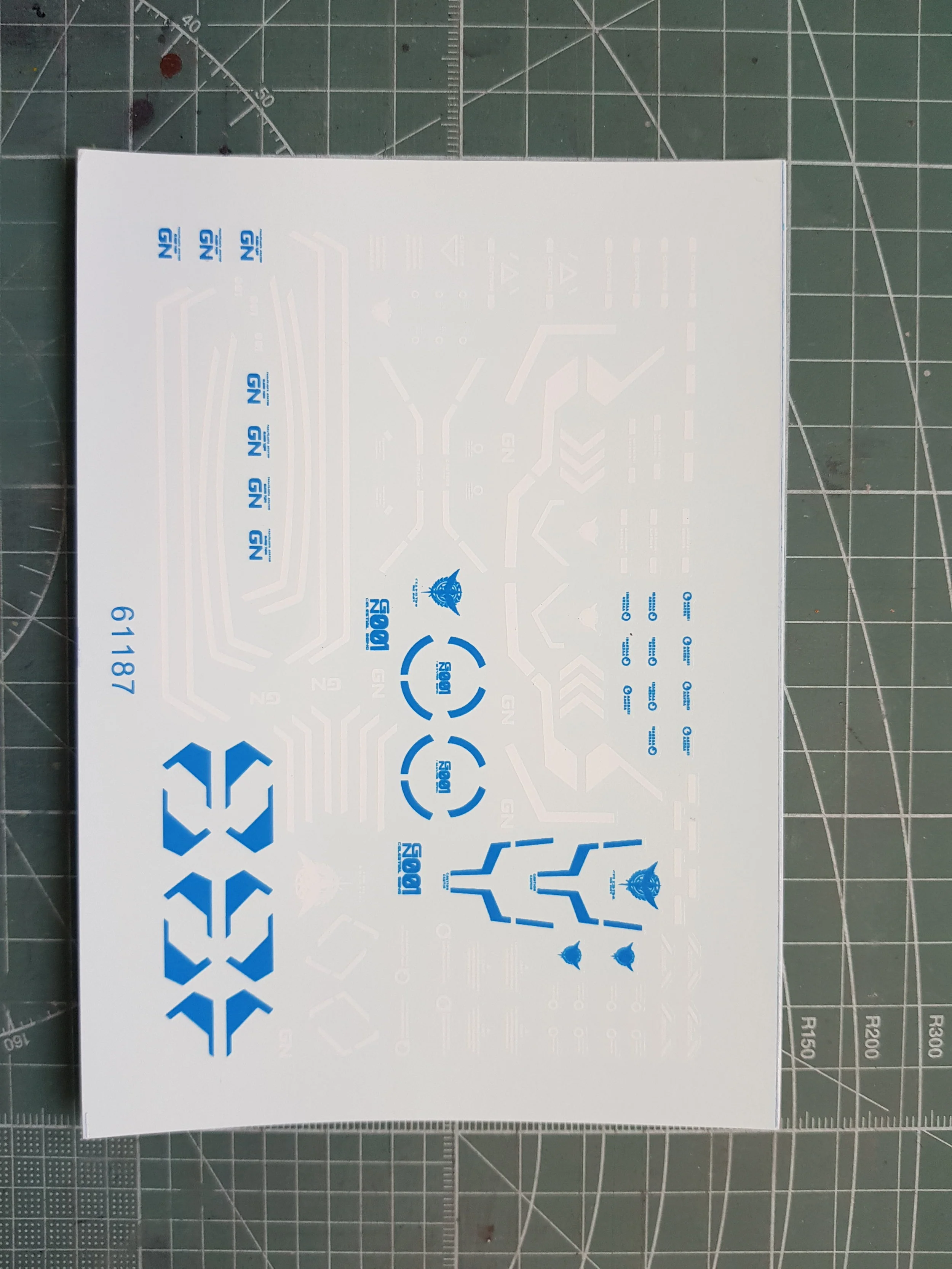 RG Wing Waterslide Decals — Gundam UK