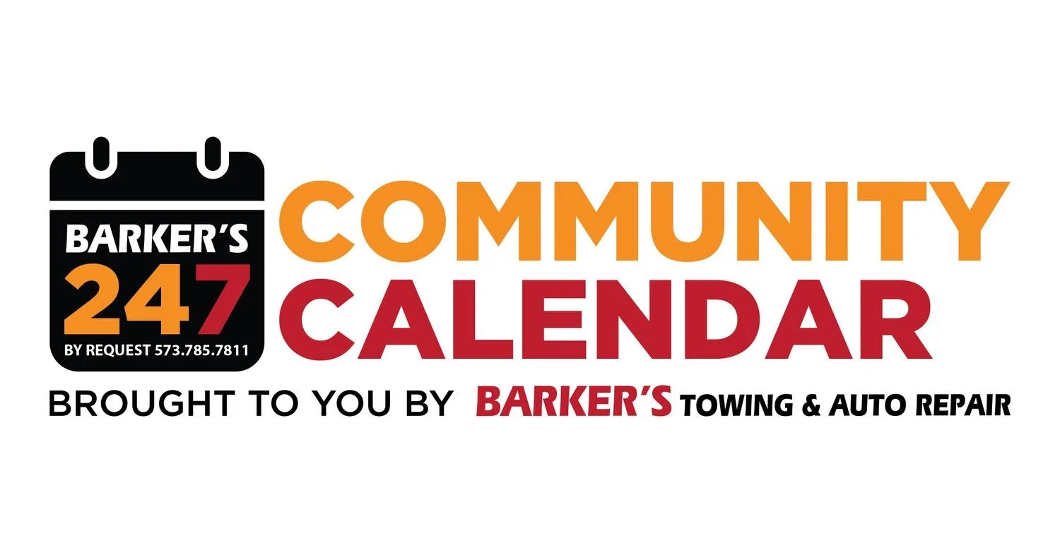 Barker's Towing and Auto Repair Community Calendar
