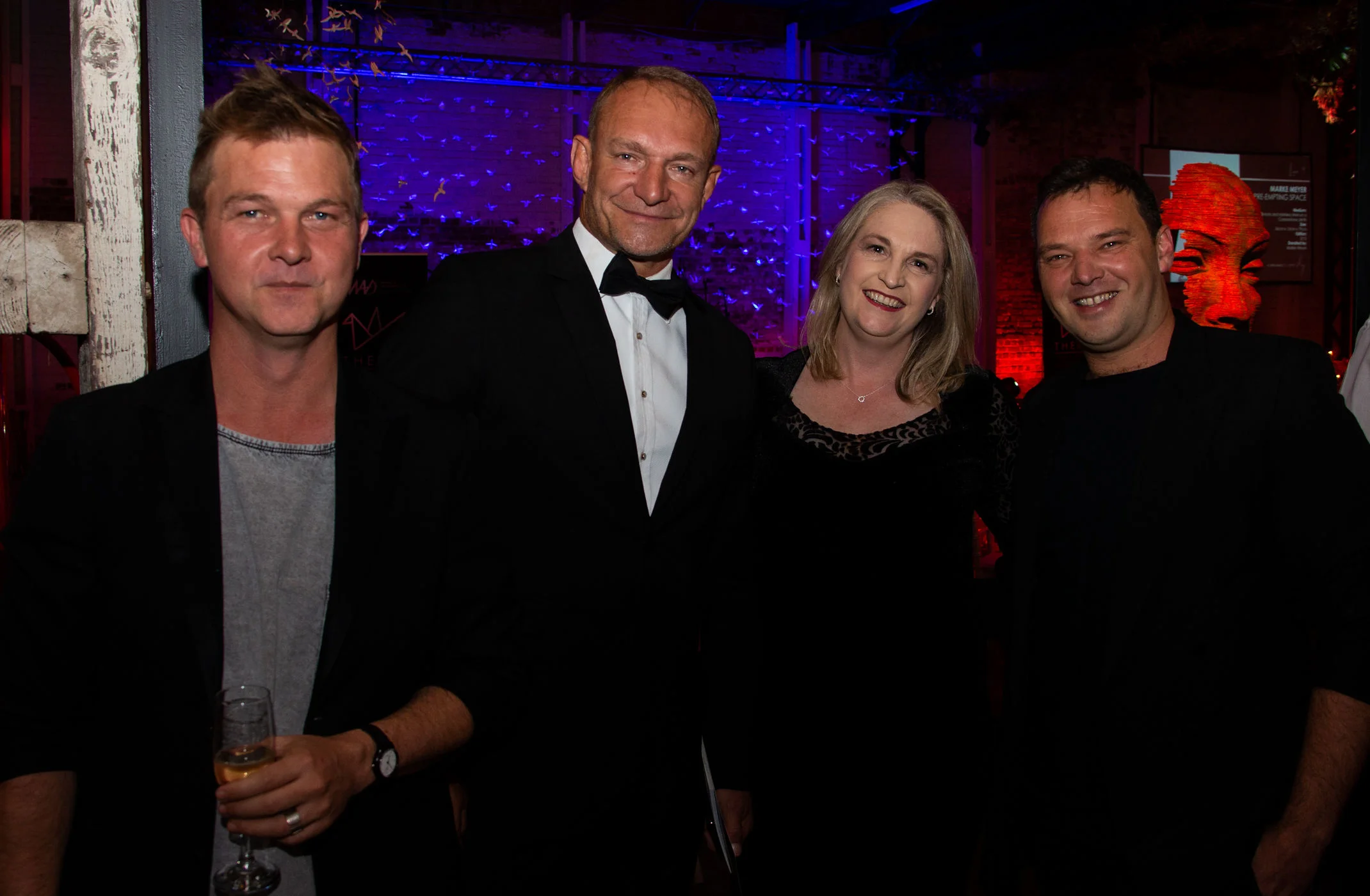 Pictured from left to right, Daniel Swanepoel (Rialheim CEO), Francois Pienaar (MAD Leadership Foundation Founder and Chairman), Helette Pieterse (MAD Leadership Foundation CEO), Rial Visagie (Rialheim Creative Director).