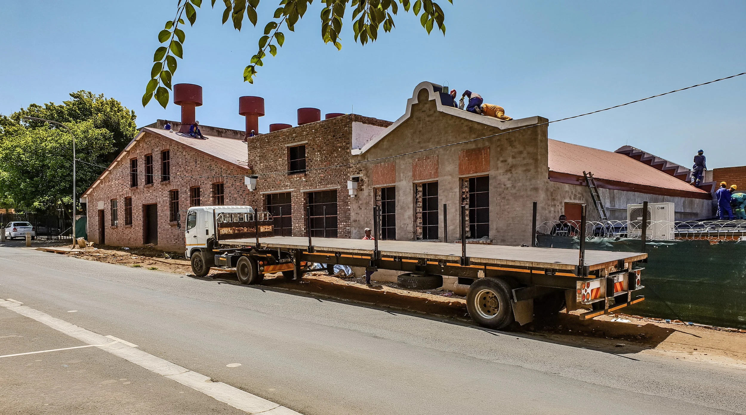 Rand Steam restoration in progress - The Moolman Group restored the site to its former glory.