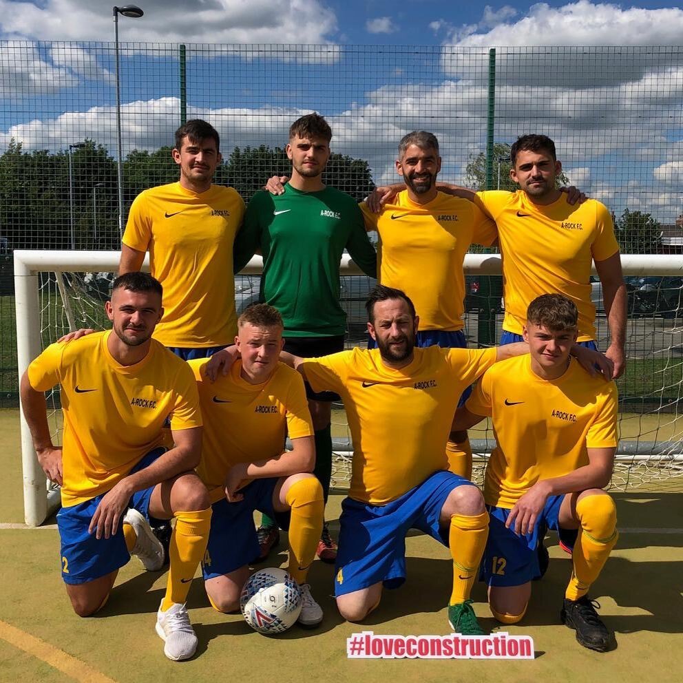 We are pleased to announce that on Friday, A-Rock entered a 5-a-side charity football tournament set up by Woodhead Construction in conjunction with Bolsover District Council to support the I-Venture Initiative. 
The project aims to offer young peopl