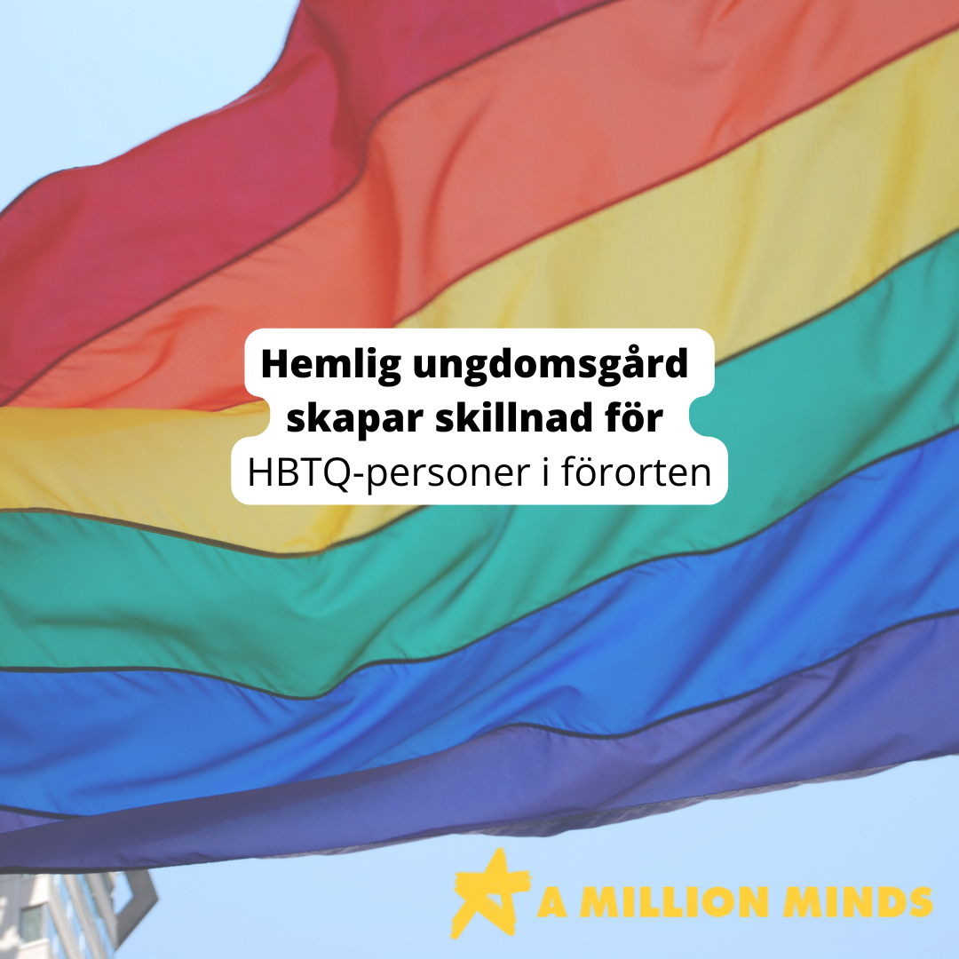 Den hemliga ungdomsgården skapar skillnad för unga HBTQ-personer i förorten