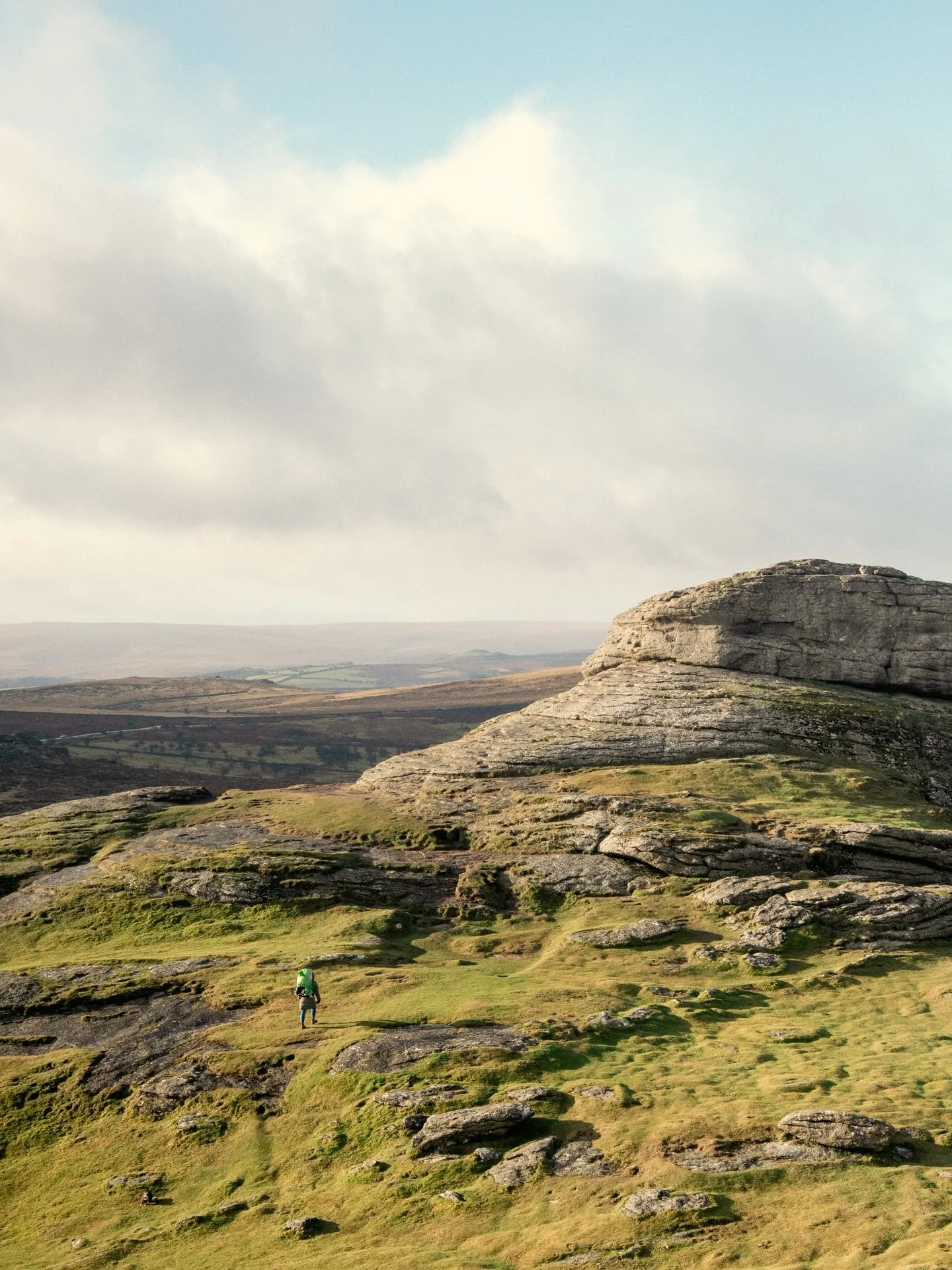 We recently just got back from an epic adventure staying in natural beauty of Dartmoor.

First stop was Haytor Rocks - A colossal piece of granite rock. You only realise the size when&rsquo;s someone&rsquo;s stood on it. 

Let&rsquo;s just say windy 
