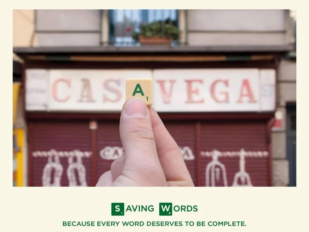 SCRABBLE SAVING WORDS