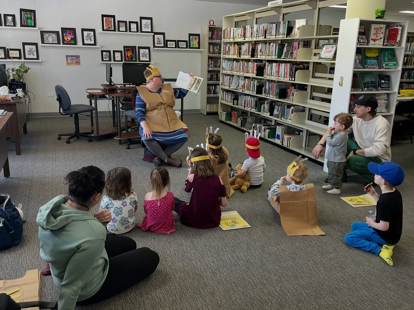 Thank you to everyone who joined our Paper Bag Princess Party today! The library was filled with brave hearts, big imaginations, and plenty of fun.👑🐉✨
#daretobebrave #annickpress #pbpday2026