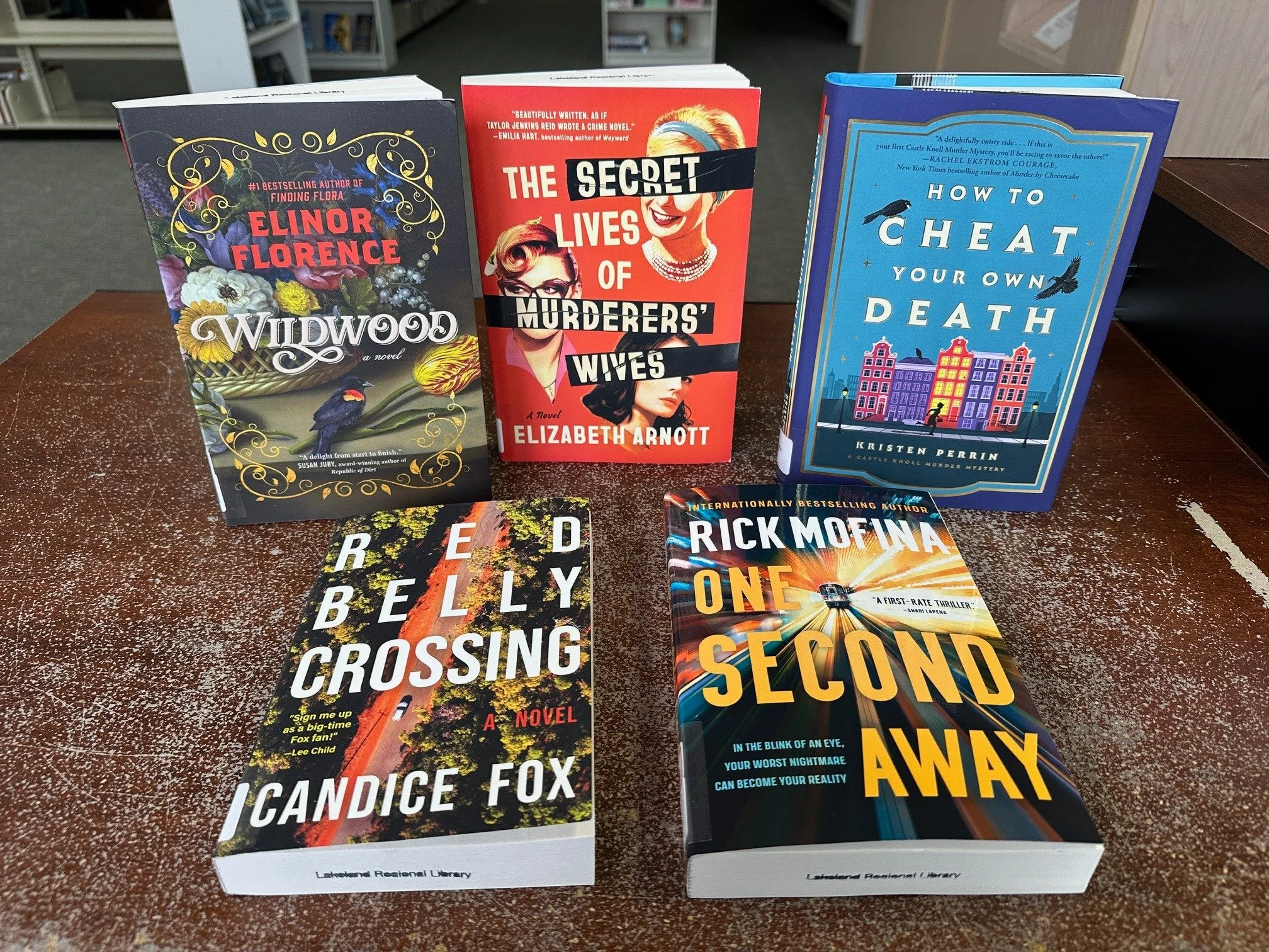 So many great new books at the library this week! 
Stop by, browse, and find your next great read!