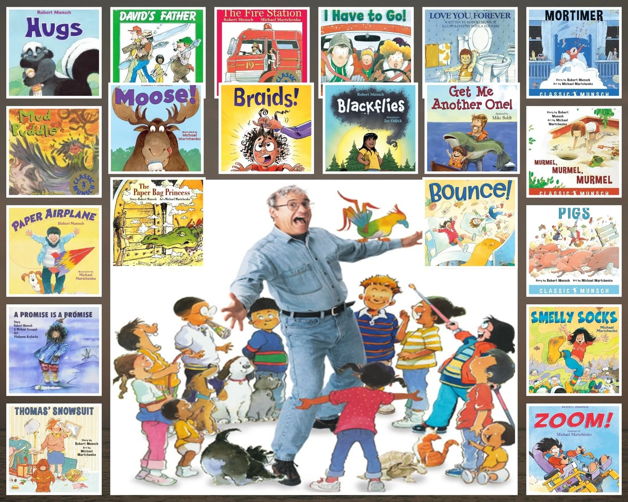 🎉Happy Birthday to Robert Munsch! 🎉

Today we're celebrating one of Canada's most beloved children's authors, Robert Munsch!

With close to 100 books written and more than 75 standalone picture books published, his stories have delighted generation