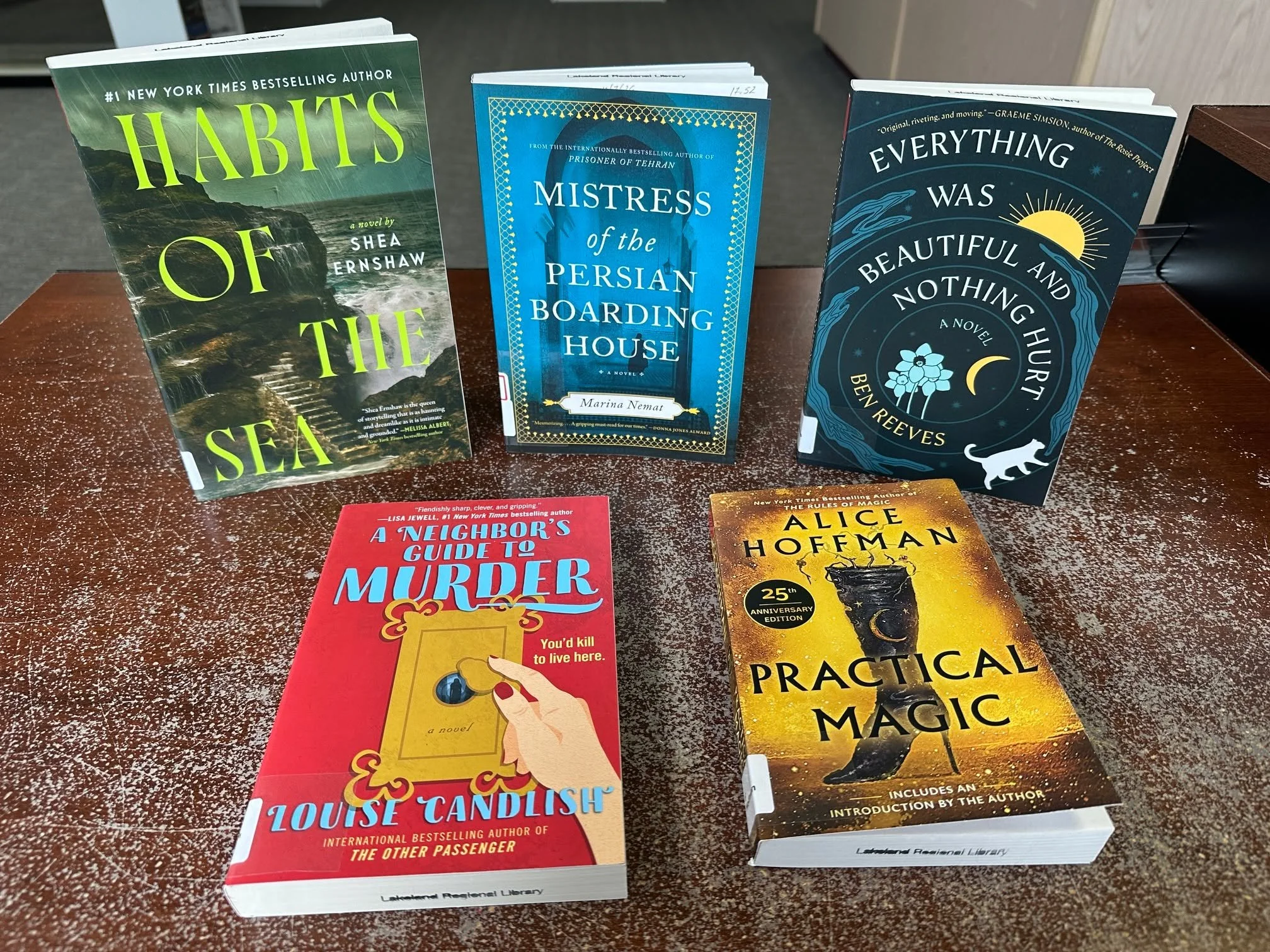 🌞 Fingers crossed&mdash;it looks like it's shaping up to be a beautiful weekend!

Whether you're relaxing in the backyard, at the lake, or enjoying some quiet time at home, we've got lots of new books waiting for you at the library.

Stop by, pick o