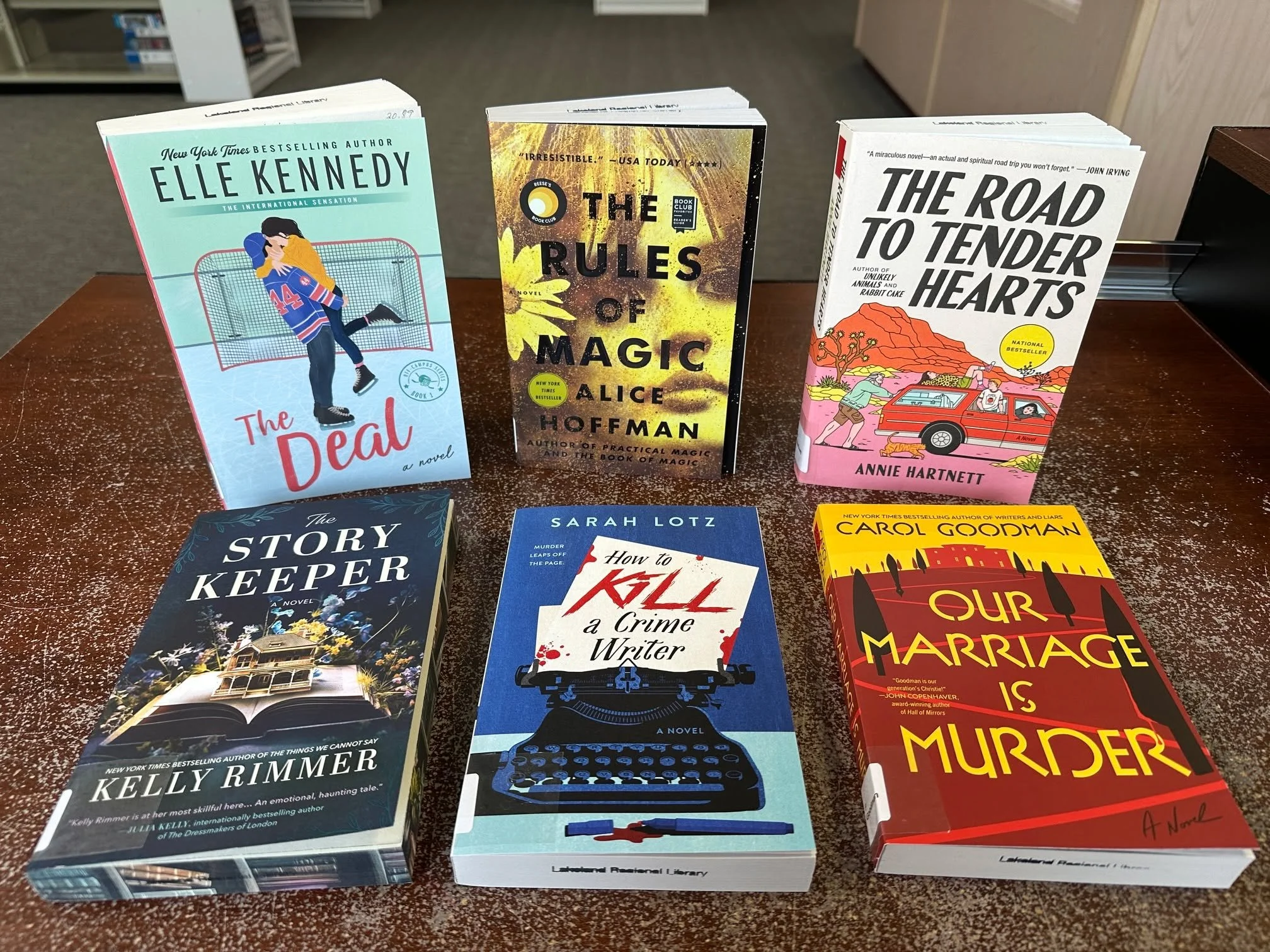 ☀️📚 The forecast is calling for a beautiful (and hot!) summer weekend!

Before you head out to soak up the sunshine, stop by the library and pick up a great new book. Whether you're relaxing on the deck, lounging at the beach, or enjoying the shade 