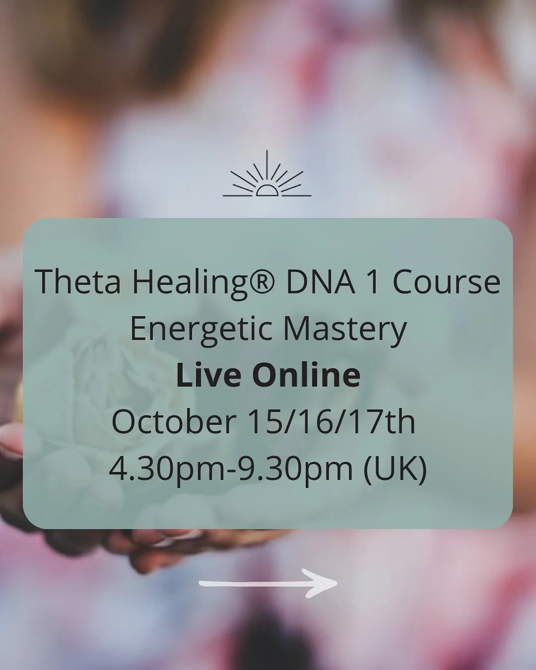 Are you ready to transform your life &amp; world + awaken your intuition to create dreams?

The Theta Healing&reg; Basic Course (DNA 1) is for soul-inspired, change-makers, ready to manifest their best life whilst creating positive change on the plan