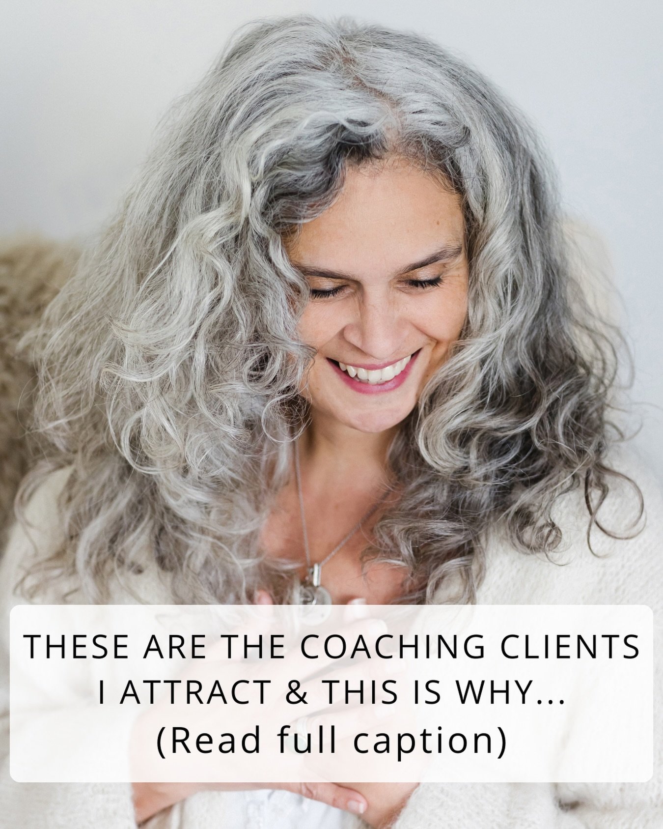 I work with clients who have a soul-purpose, higher calling or passion project/business they choose to fulfil...⁠👇💫
⁠
💗 They're here for positive change in the world (&amp; their own world)⁠
⁠
💗 They're not drawn to coaches that promise more ⁠$$$