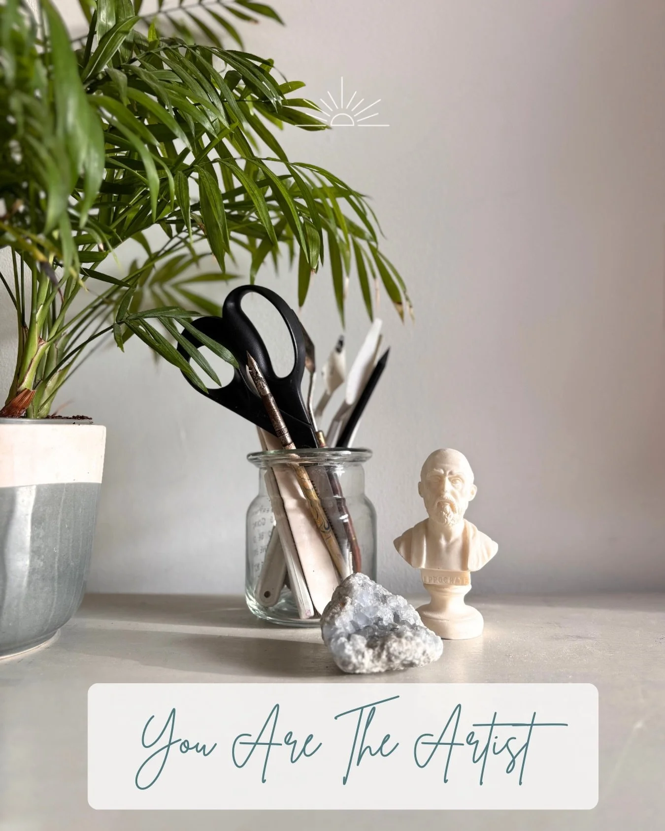 You are the Artist of your life...🎨✨

It took me an age to realise I could choose (&amp; therefore 'create' my life with):

🎨 What thoughts I think each day

🎨 What words to use to describe my world (&amp; the world I choose)

🎨 What beliefs I co