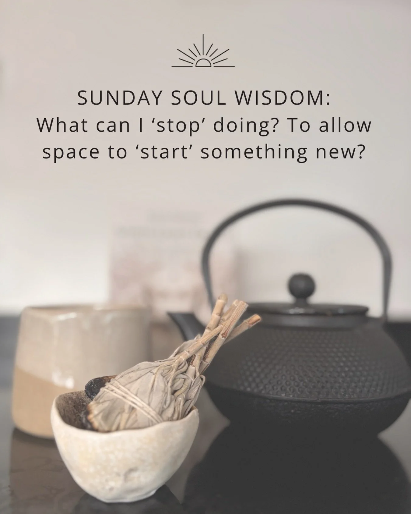 Your higher (soul) self is always whispering to you... It will guide you to your next steps ✨️⁠
⁠
The question is: are you listening in?⁠
⁠
Will you be taking action?⁠
⁠
Today's Sunday Soul Wisdom question is:⁠
⁠
✨️"what are you being called to 