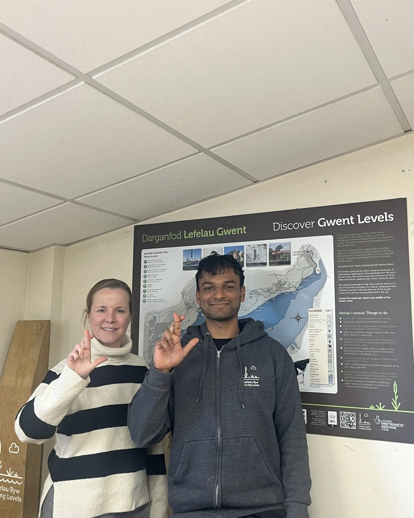 We&rsquo;re joining in with @heritagefunduk's Crossed Finger Selfie Day🤞 
 
We&rsquo;d like to say a huge #ThanksToYou to the #NationalLottery players for supporting heritage projects, like #ourlivinglevels, across the UK! 💚

_ _ _ _ _ _ _ _ _ _ _ 