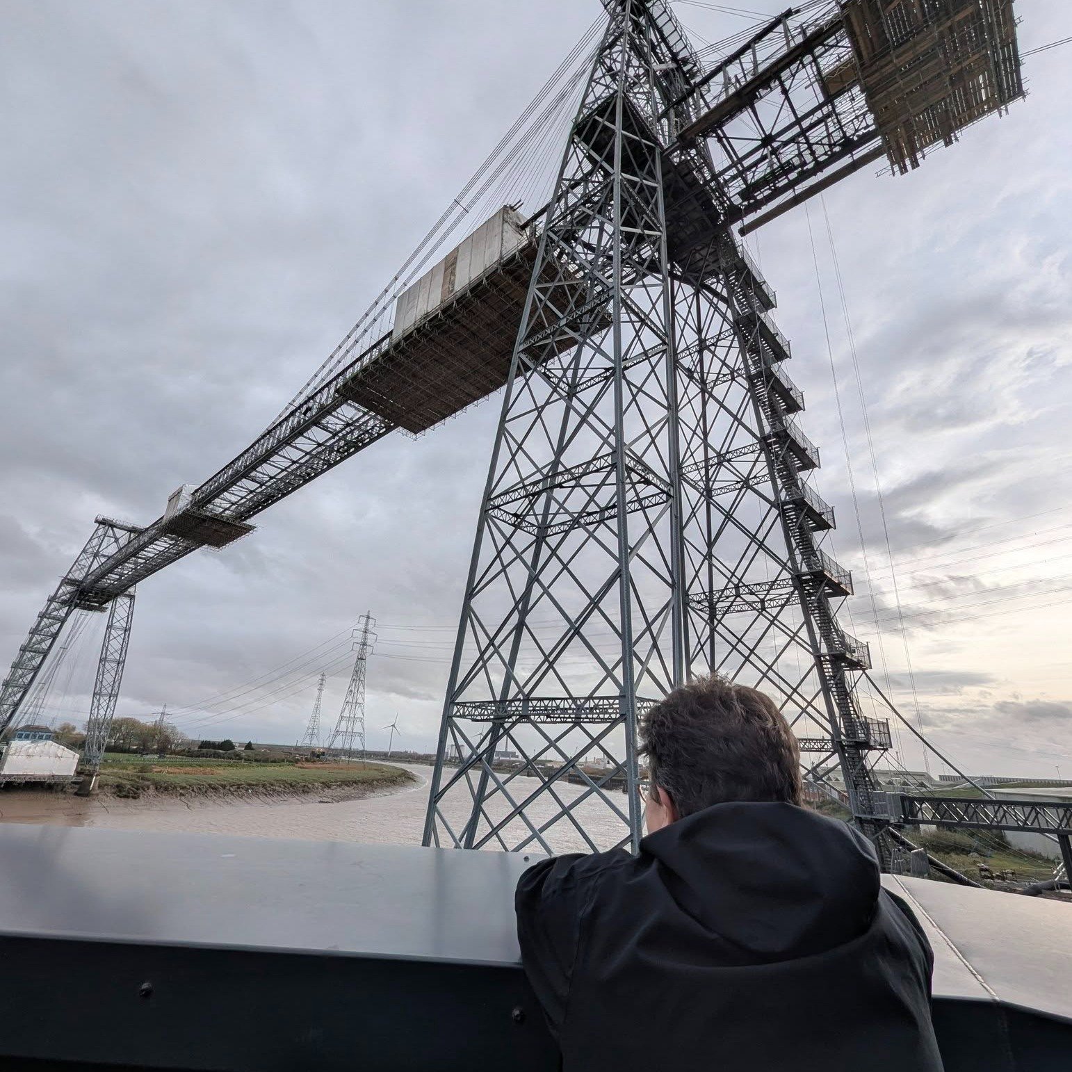 Last week, the Living Levels team were treated to a private tour of the brand-new visitor centre at the iconic Newport Transporter Bridge 🌉

One of just six operational transporter bridges left in the world, this Gwent Levels landmark towers over th