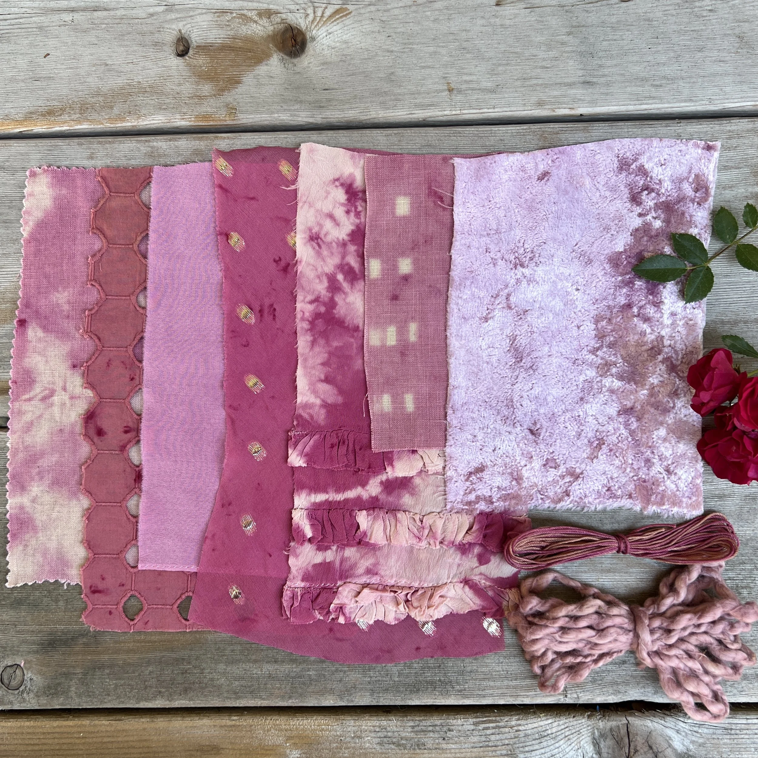 Natural Dye Pack - Rose Quartz