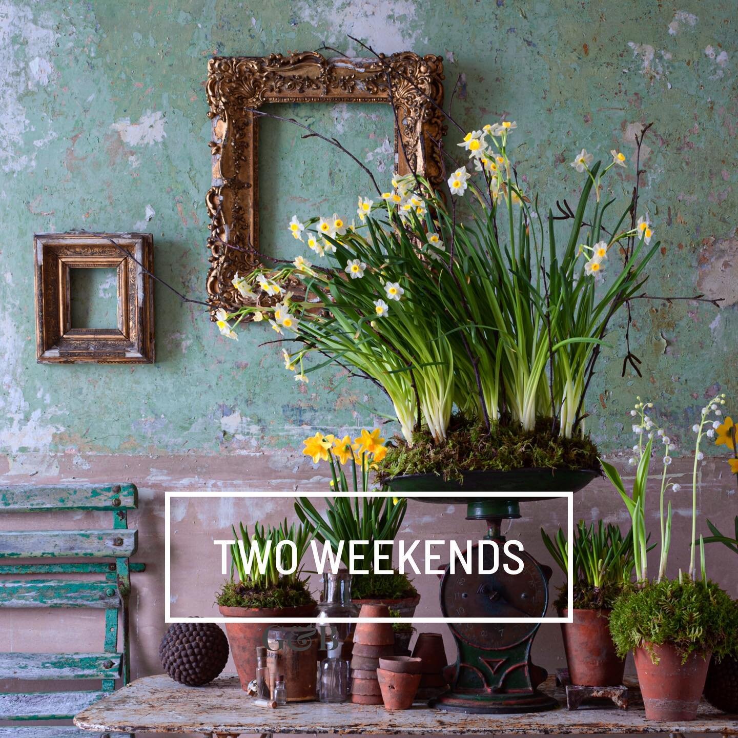 We&rsquo;ll be open over two Weekends! and we can&rsquo;t tell you how much we&rsquo;re  looking forward to finally seeing you all again! 
So, come and explore our latest collection of beautiful, original, vintage, decorative pieces - perfectly, not 