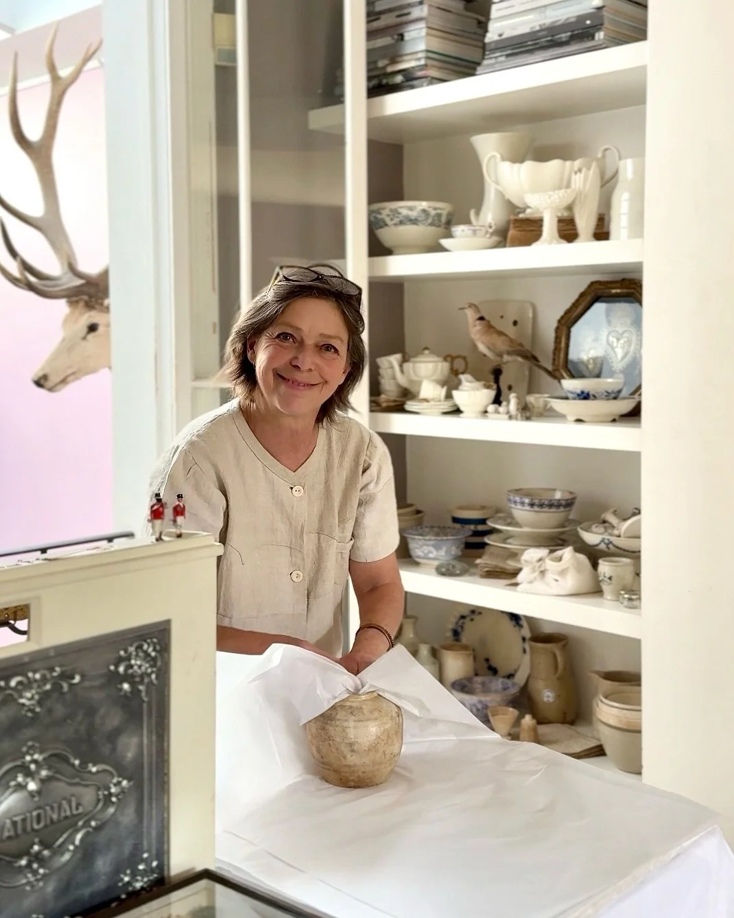 A BIG thank you to everyone who stopped by our Midsummer Vintage Pop-Up over the last few weekends. We loved every minute of it! 🌻🌿

And just a little reminder: we&rsquo;ll be back out this Saturday, 12 July, joining the traders at Barnes Fair, rig