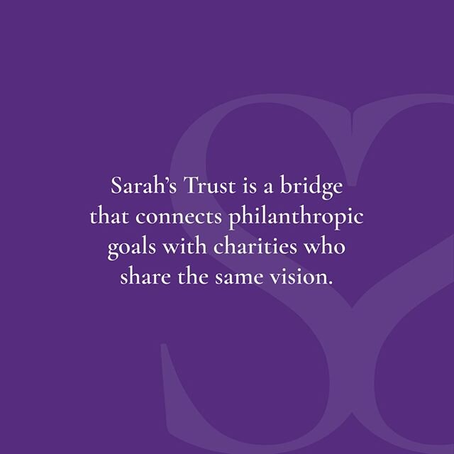 Sarah&rsquo;s Trust is a bridge that connects philanthropic goals, with charities who share the same vision.⁠
#SarahsTrust #covidresponse⁠
 #Stayhome #Stayhealthy #United⁠
 #NHSSupport #Workingforhumanity⁠
 #DuchessofYork #SarahFerguson⁠
 #Covid19 #L