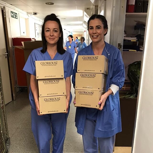 @Glorious_foods kindly gave 200 of their delicious soups which were delivered to Hillingdon Hospital @hillingdonnhsft. Thank you to all of the amazing key workers involved, and to the NHS staff on the front line at Hillingdon.⁠
#SarahsTrust #covidres