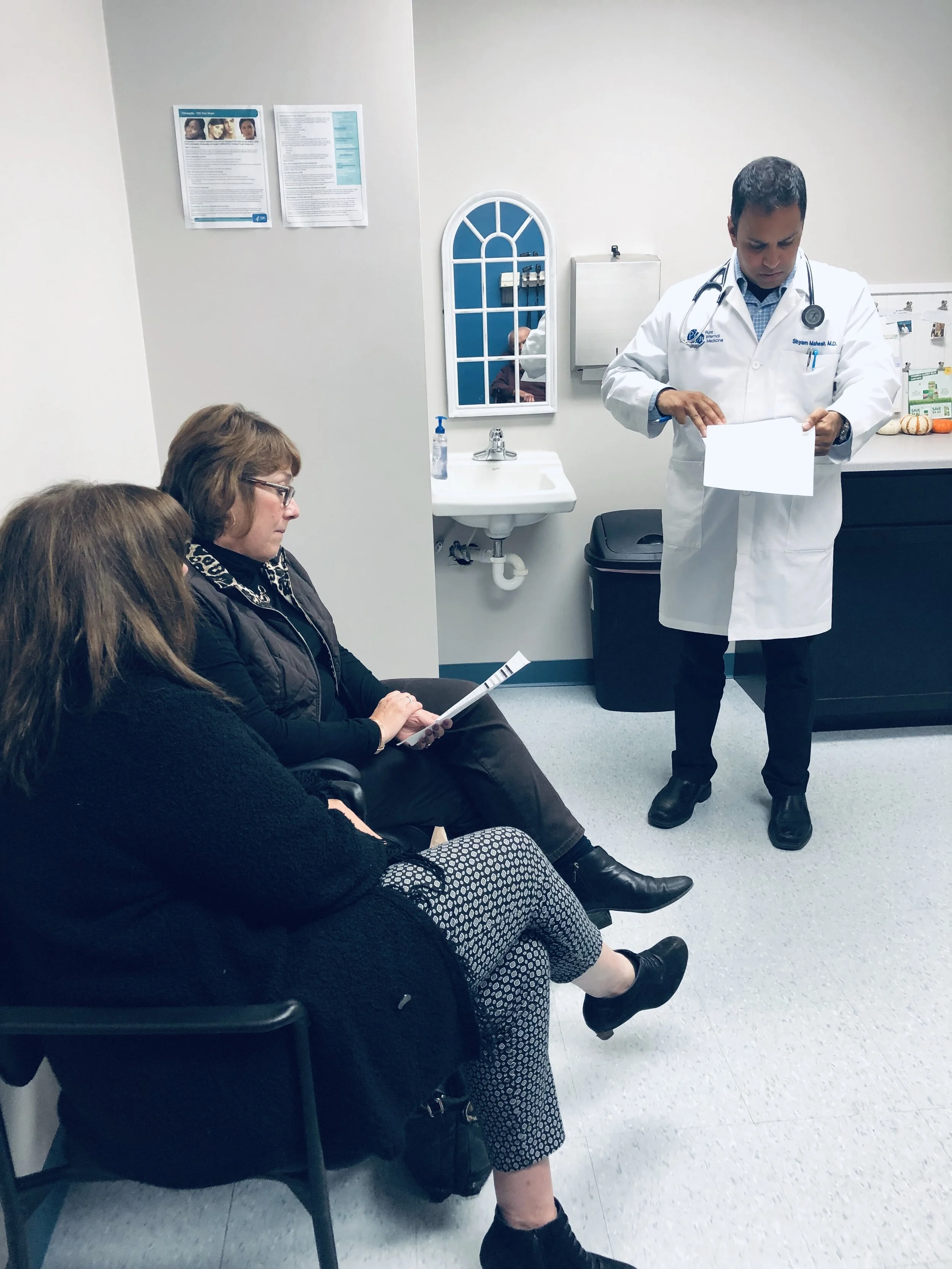 Spending valuable time &amp; communicating with our patients