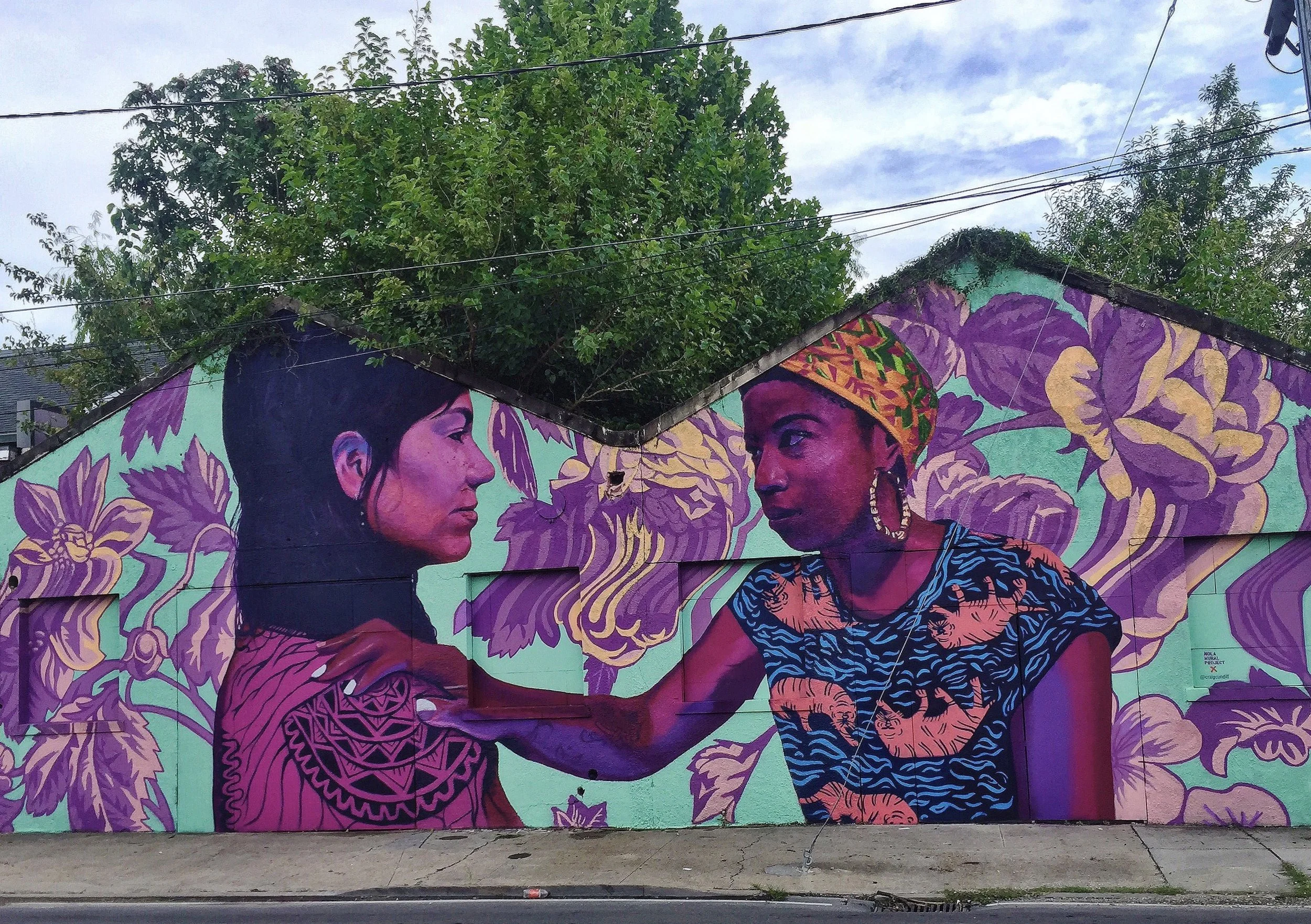 Mural by @craigcundiff, 2116 St. Claude Avenue