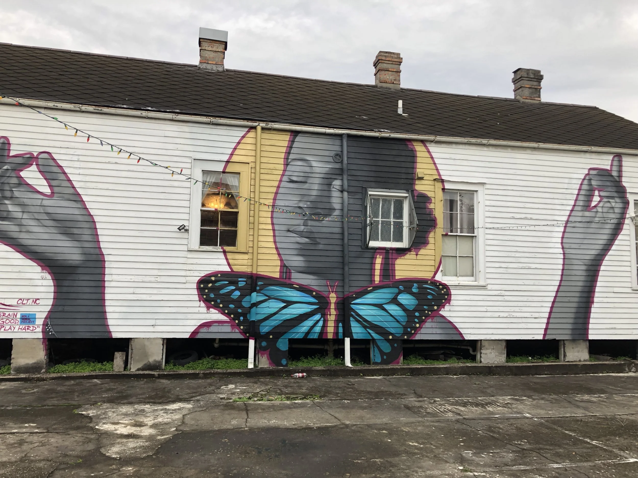 Mural by @osirisrain 2011 St. Claude Avenue