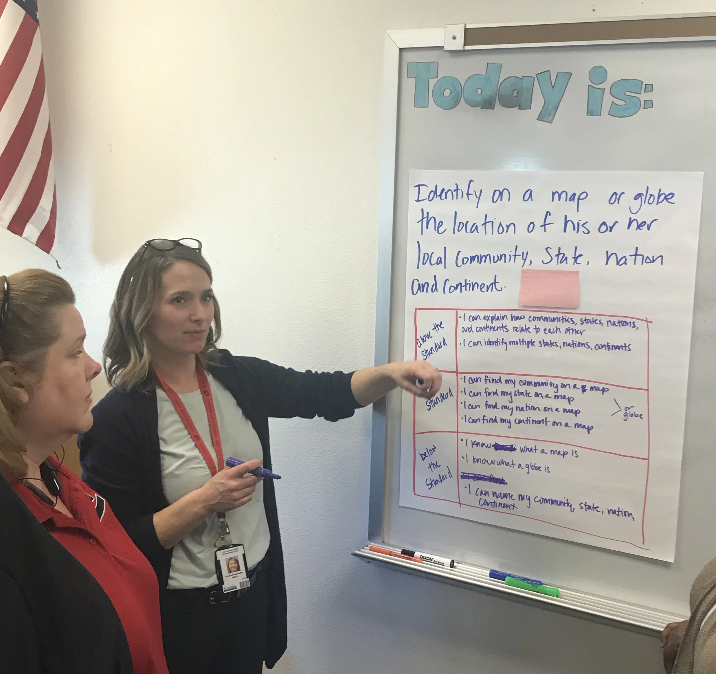 Developing “I can” statements starts with determining what students are able to do at the level of the standard.