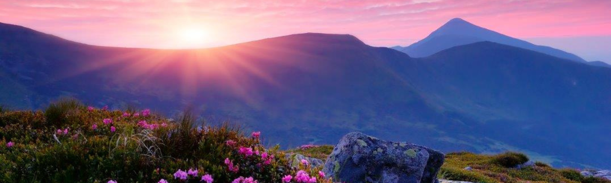 Mountain Sunrise to Inspire, Awaken & Empower Women