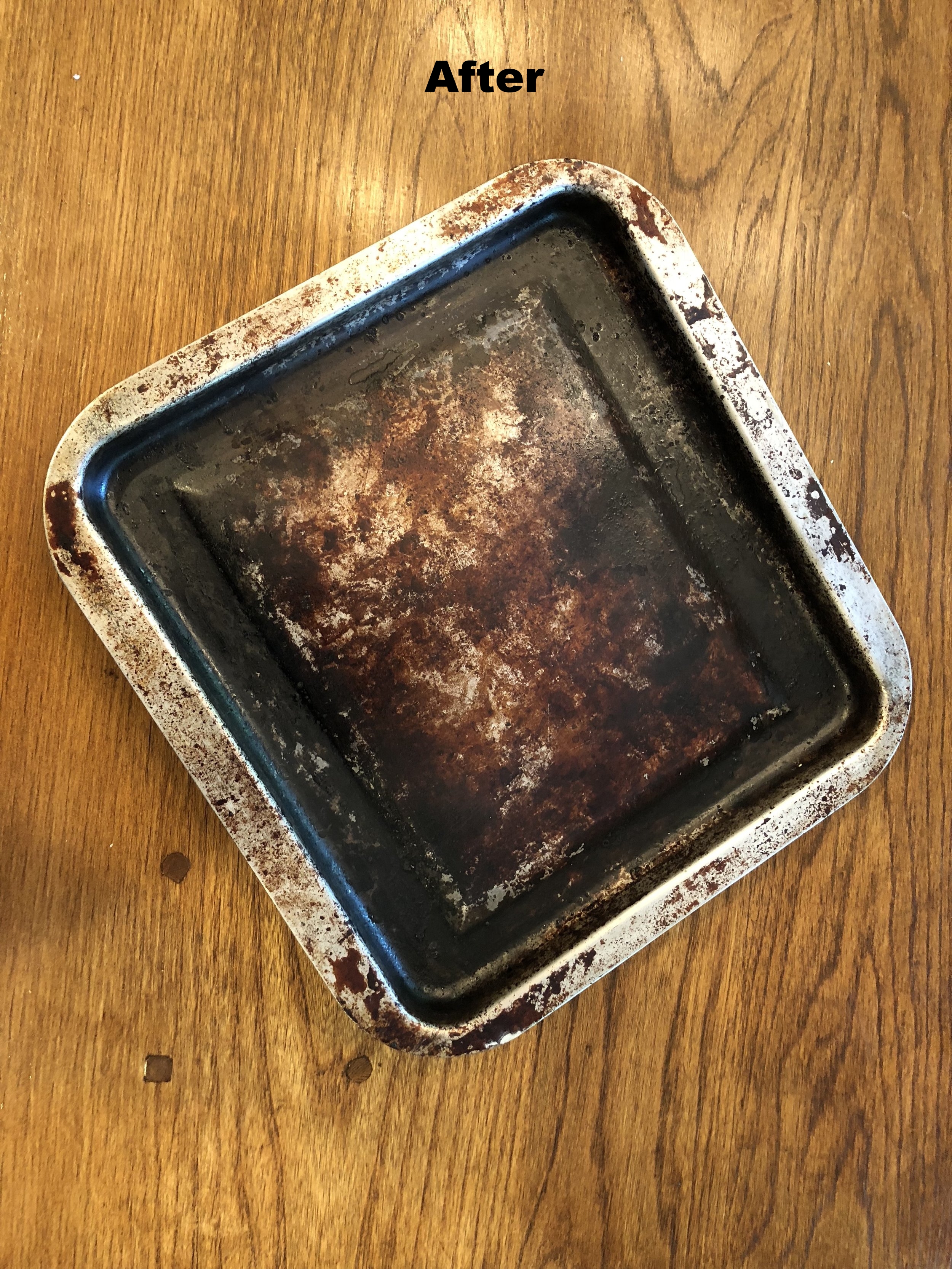 Thoughts while cleaning the toaster oven pan — A Madison Mom