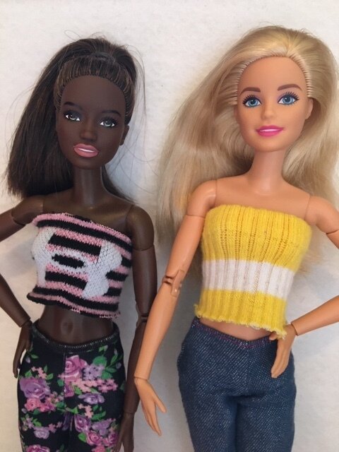 barbie clothes out of socks