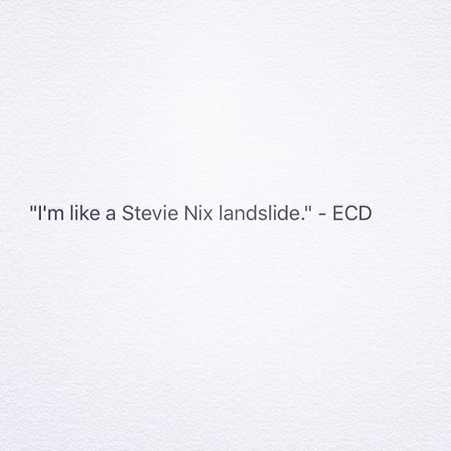 #stevienicks #landslide #ecdproblems #adlife #adofcontext #outofcontext