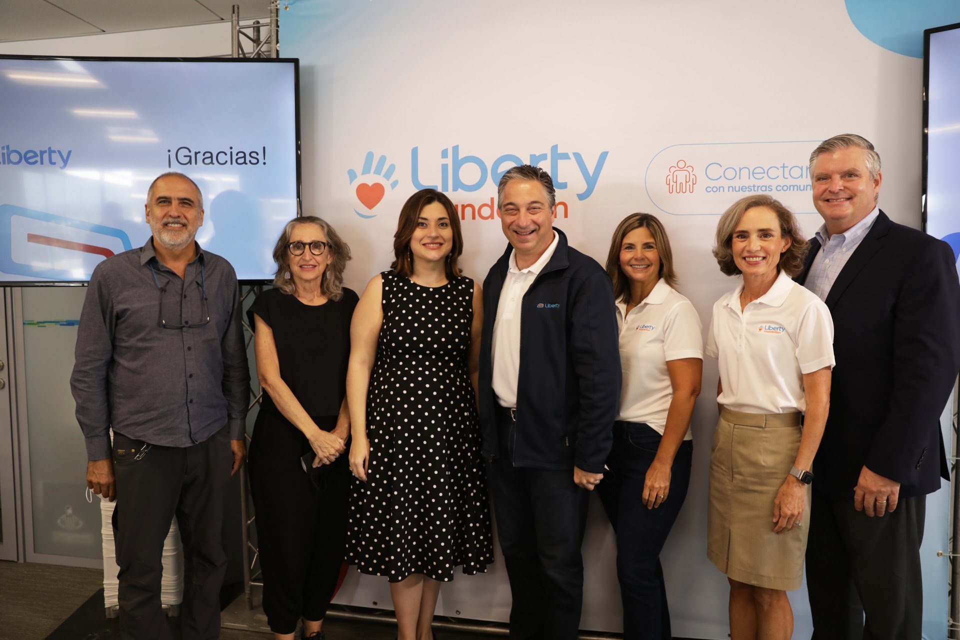 Agradecidos con nuestros amigos de Liberty