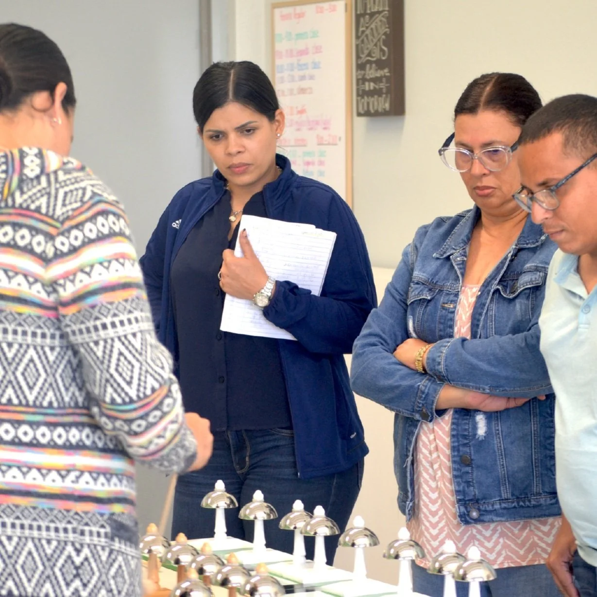 Montessori guides receive music workshop