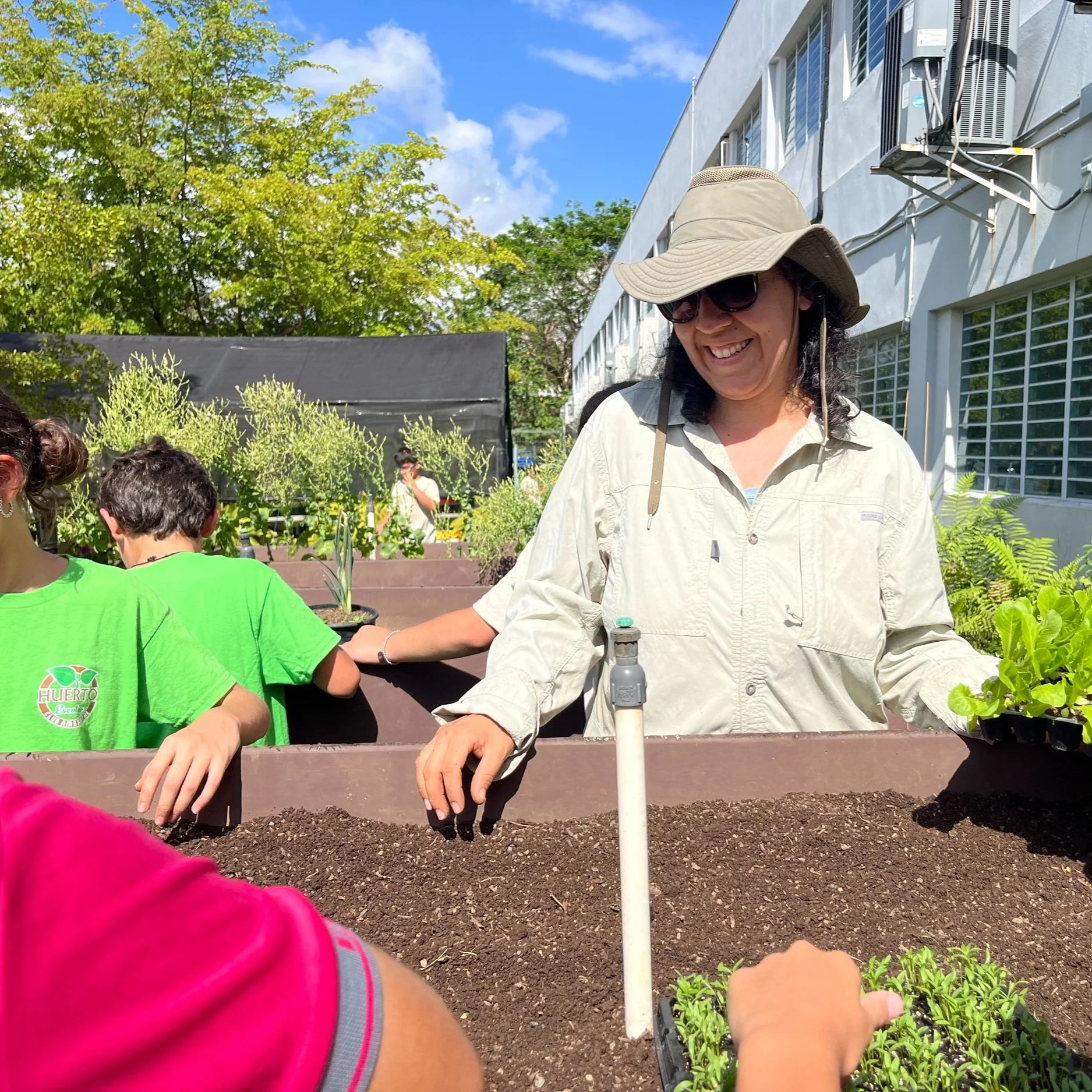 Experts assist with environmental projects in public Montessori schools