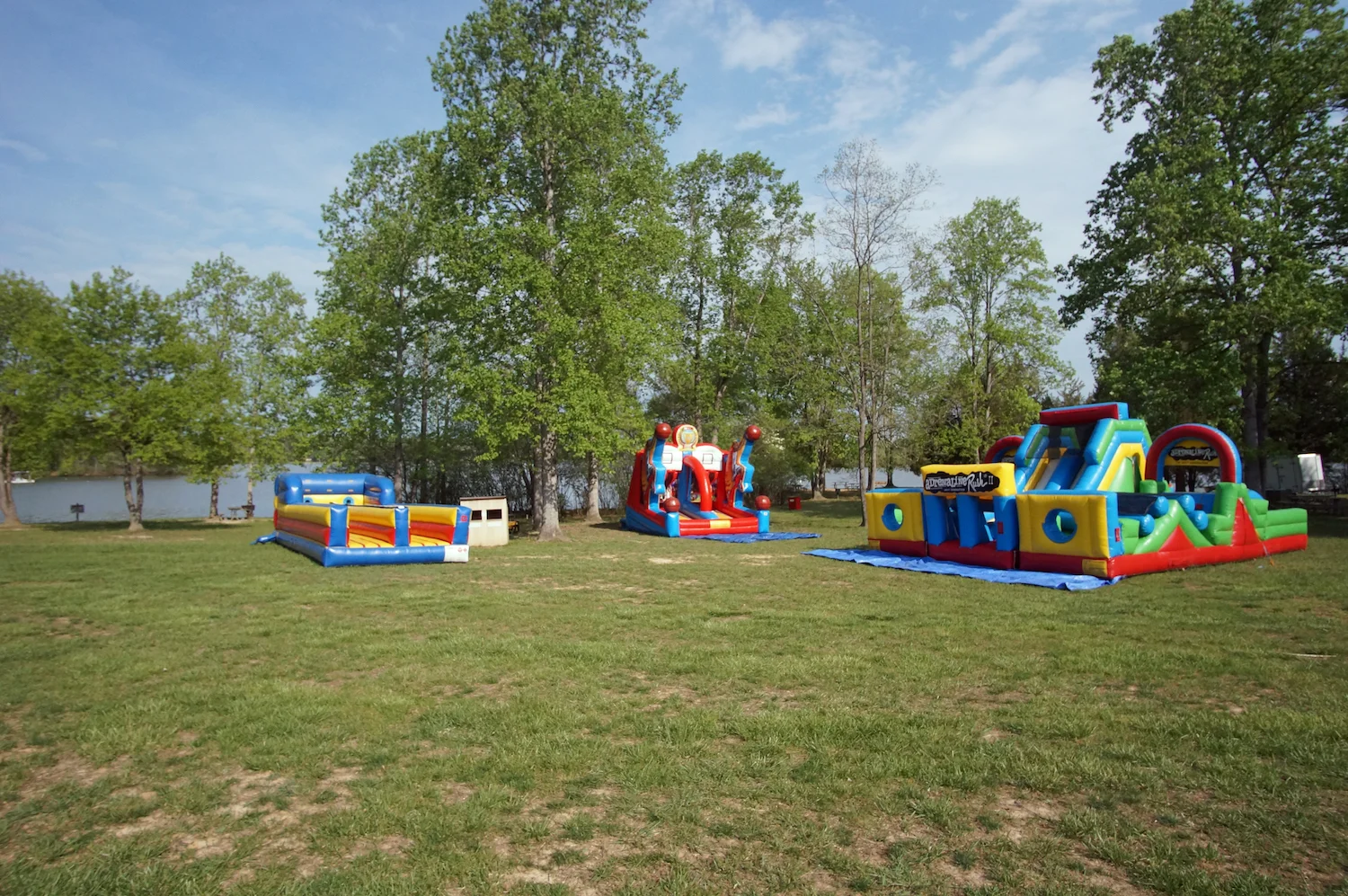 Adrenaline Rush, Bungee Run and Basketball