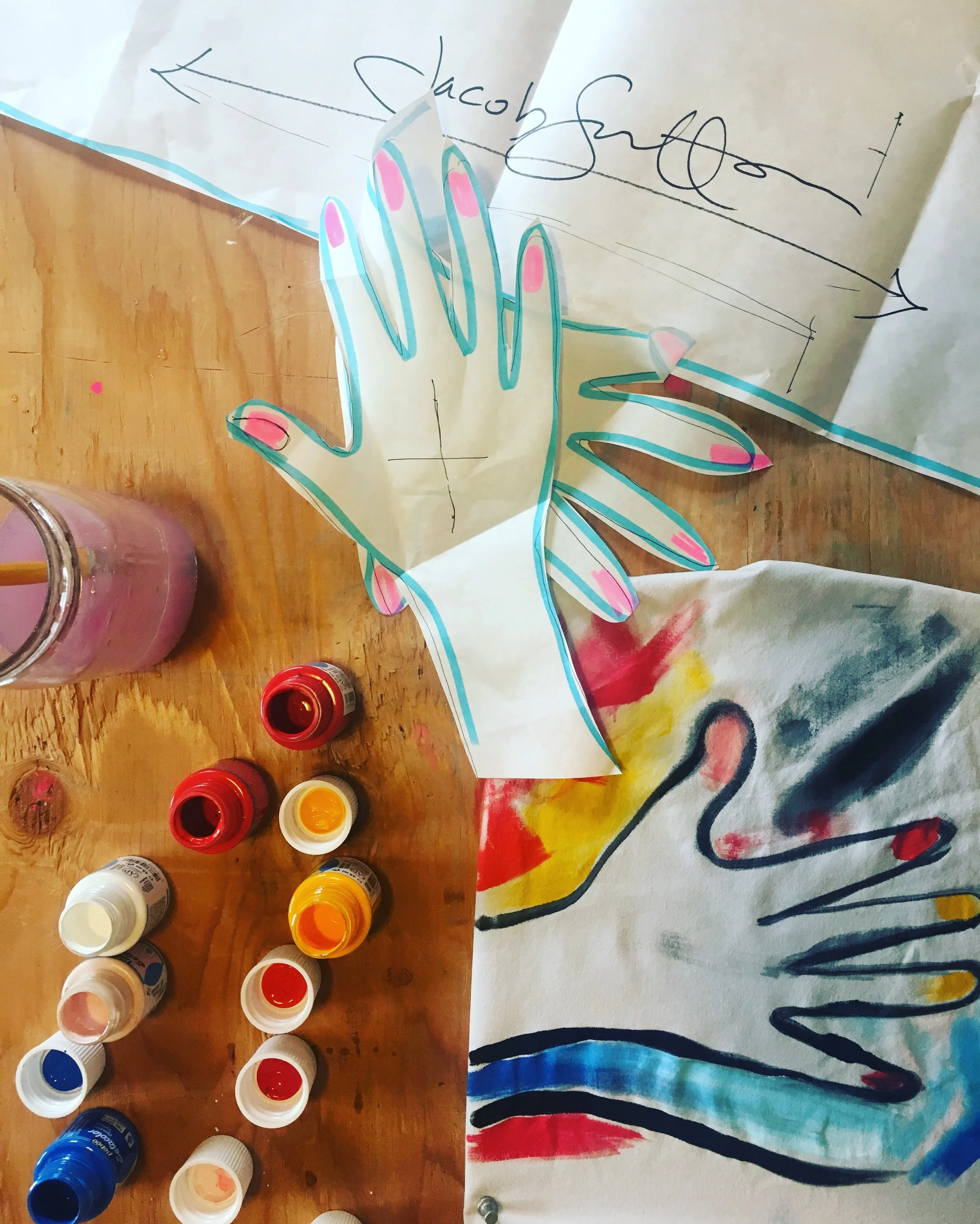  beginning dye experimentation 