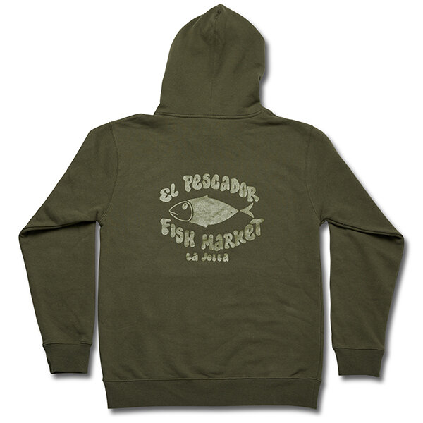 Hooded Pullover - Green