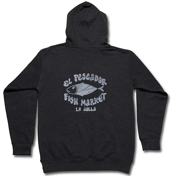 Hooded Pullover - Grey