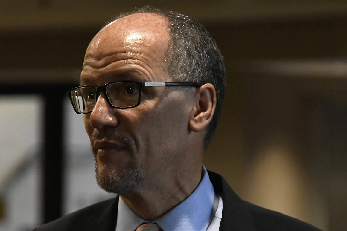 Congressional Black Caucus members said some of them were wary about voting no confidence in Democratic National Committee Tom Perez so quickly after the midterms. | Annie Rice/AP Photo