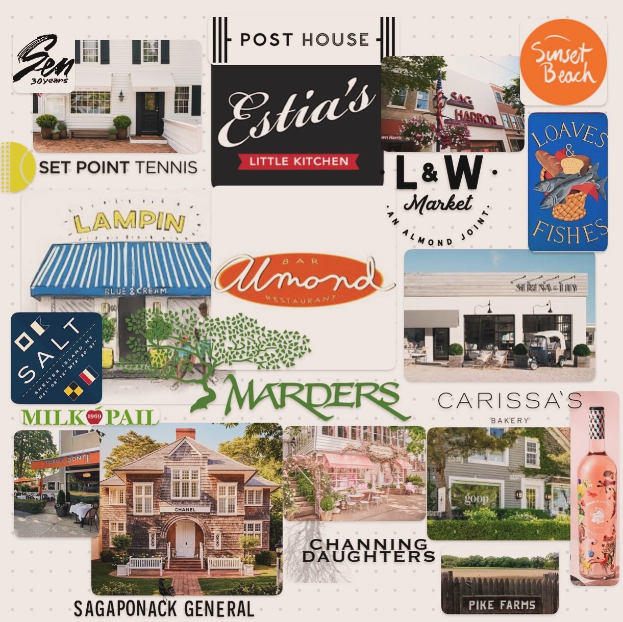 We can&rsquo;t wait to visit all of our amazing friends and favorite local businesses Out East this summer! So many more to share, but these are some of our faves! #feelslikesummer #hamptonssummer2025 #hamptonsbucketlist #hamptonslife @almond_bridgeh