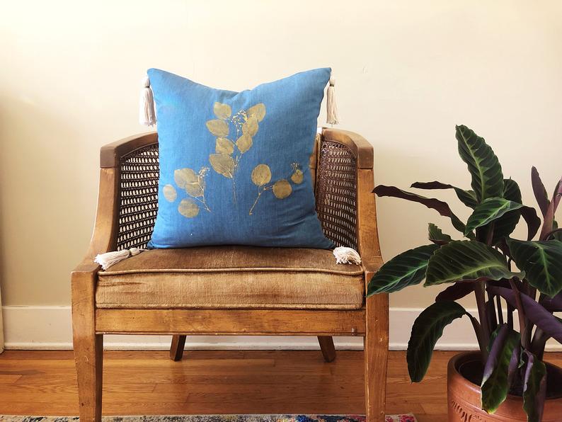 Handmade Tasseled Pillow