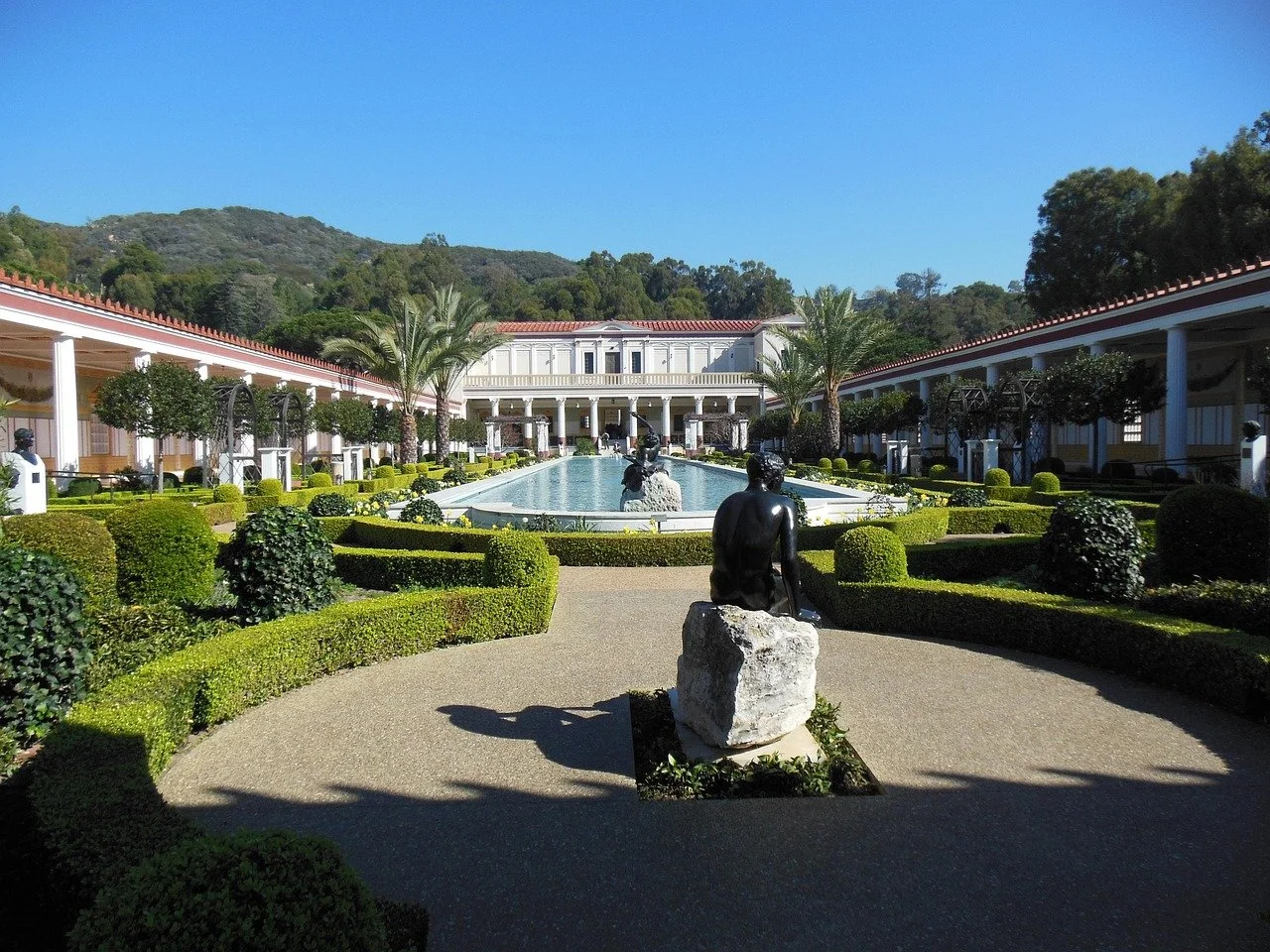 The Getty Villa - A Roman Inspired Oasis by the Pacific