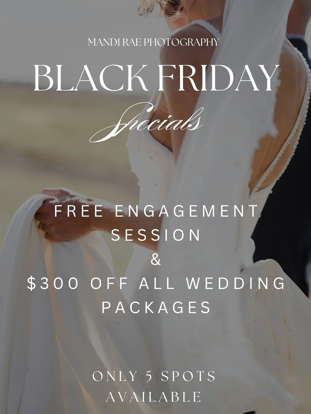 ✨Future brides and families! This one&rsquo;s for you! ✨

Ever thought of booking your wedding or family session with me? Now&rsquo;s the perfect time. Grab my exclusive offer now and let&rsquo;s make magic happen! 

DM me to grab the offer! 💖
.
.
.