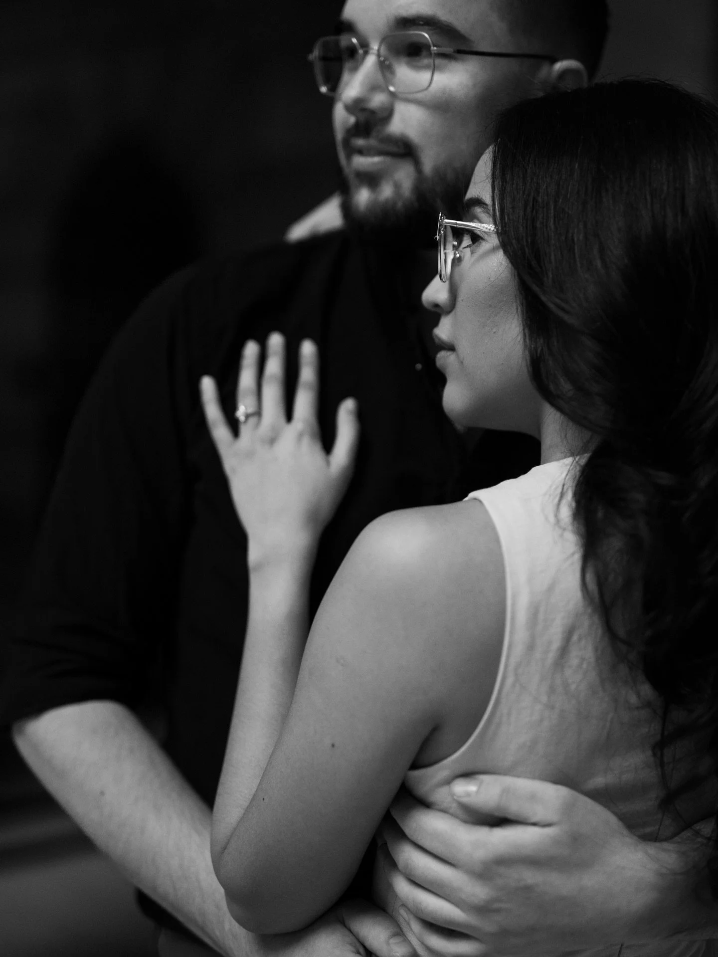 How lucky I am to witness so much love all the time! Her elegance paired with his care for her was so beautiful to capture. Can&rsquo;t wait for their wedding this summer!! 💖