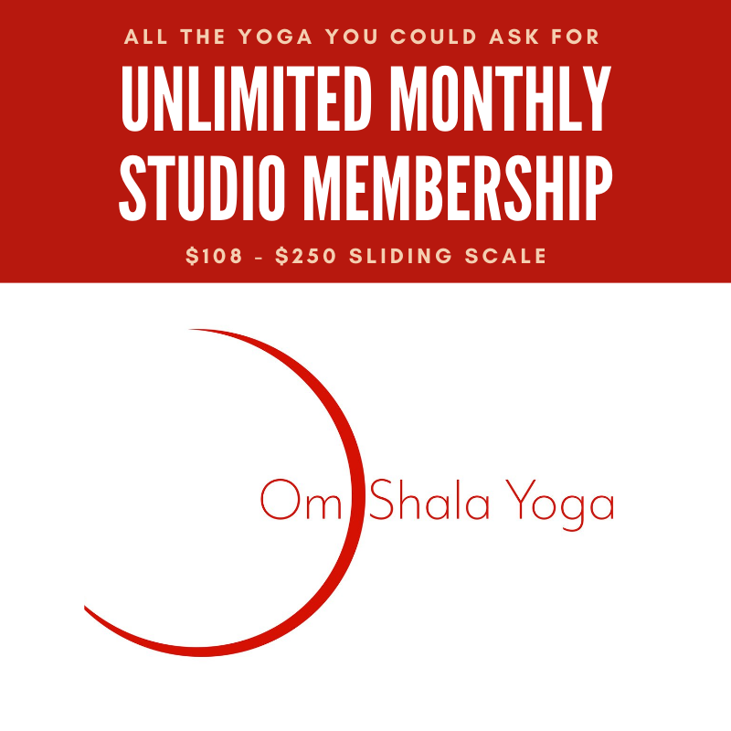 Om Shala 1-Month Unlimited Class Pass