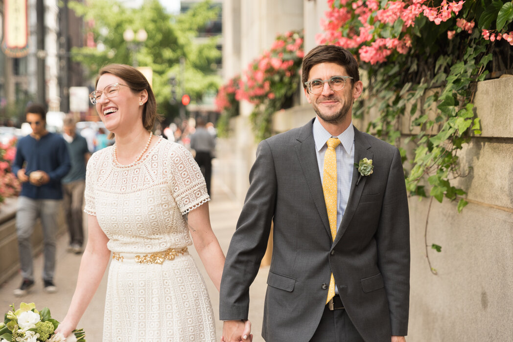 Chicago City Hall Wedding | Julia &amp; James