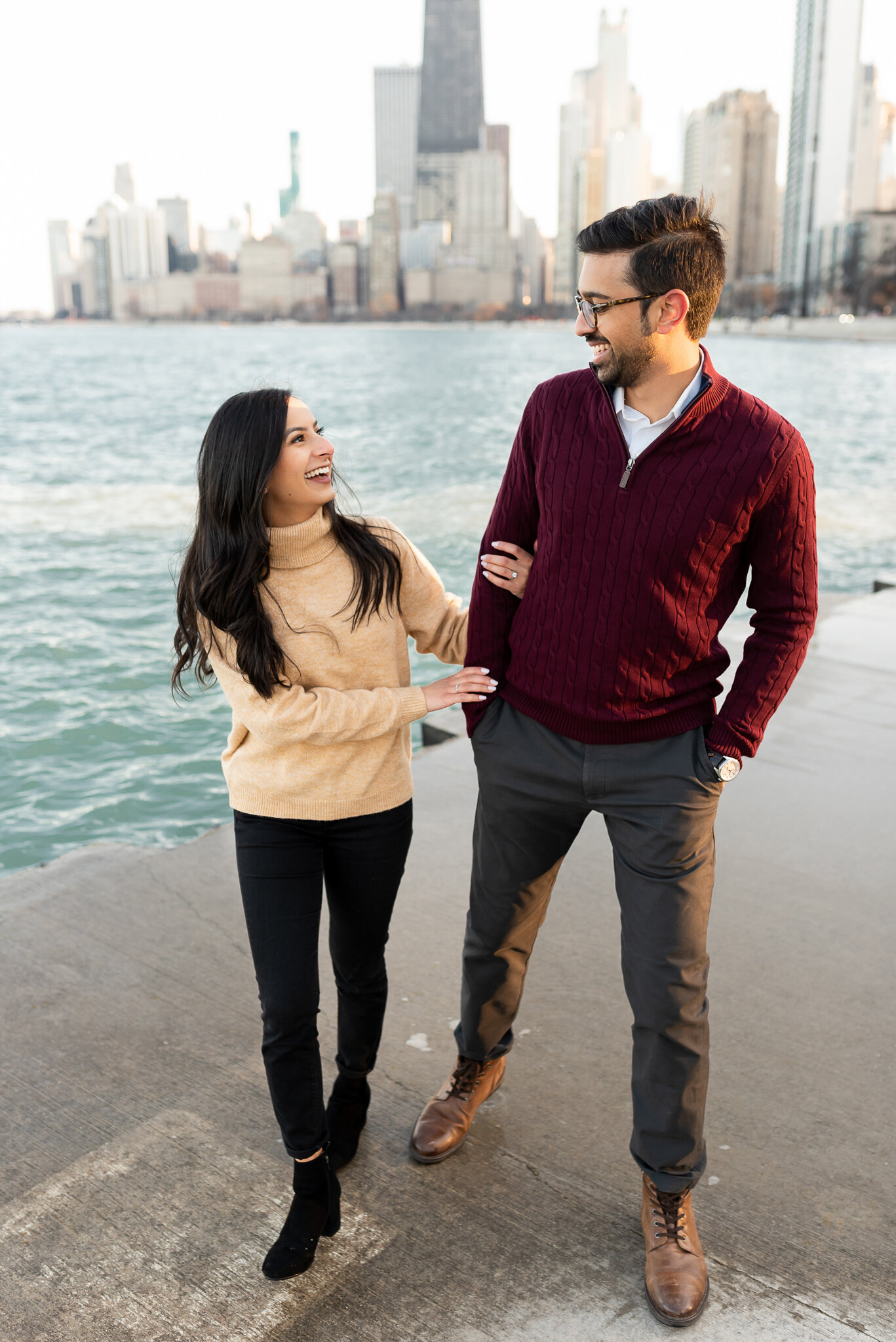 Glenview Engagement Photographer, Chicago Engagement Photographer, Chicago Engagement Photography, North Avenue Beach Engagement Session, Chicago Engagement Session (13 of 22).jpg