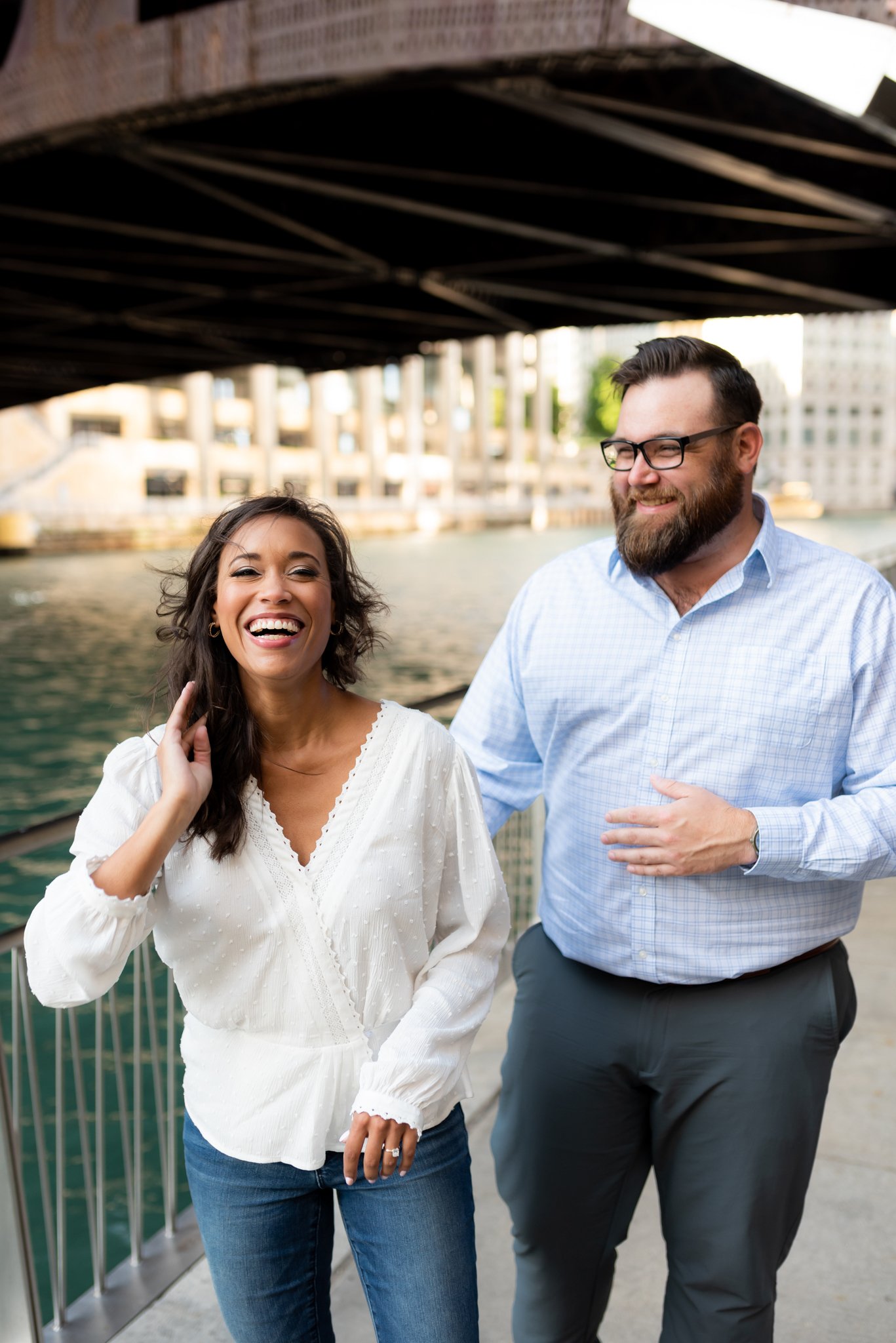 Chicago Riverwalk Engagement Session, Chicago Riverwalk Engagement, Chicago Riverwalk Engagement Photos, Ashley Hamm Photography, Chicago Wedding Photographer (15 of 36).jpg