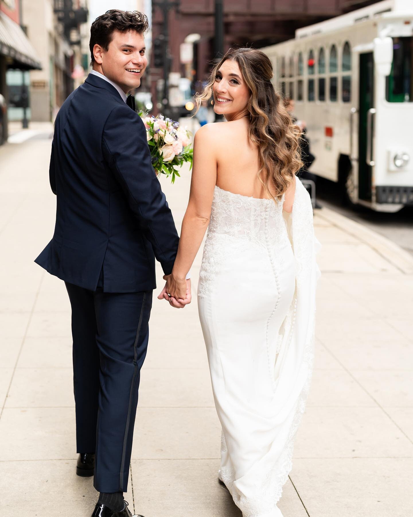 Putting the final touches on Bianca &amp; Trevor&rsquo;s incredible wedding day at Lacuna Lofts 📸

Venue: @lacuna2150 
Hair &amp; Makeup: @pinmeupchicago 
Dress: @lovelybridechicago 
Planning: @experience_simplicitee 
Shoes: @badgleymischkabride 
Fl